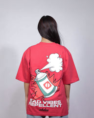 BAD VIBES REPELLENT TEE  (UNISEX)