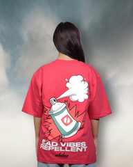 BAD VIBES REPELLENT TEE  (UNISEX)
